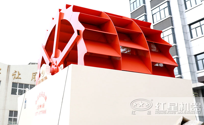 三輪輪斗式洗砂機(jī)，產(chǎn)量120-200t/h