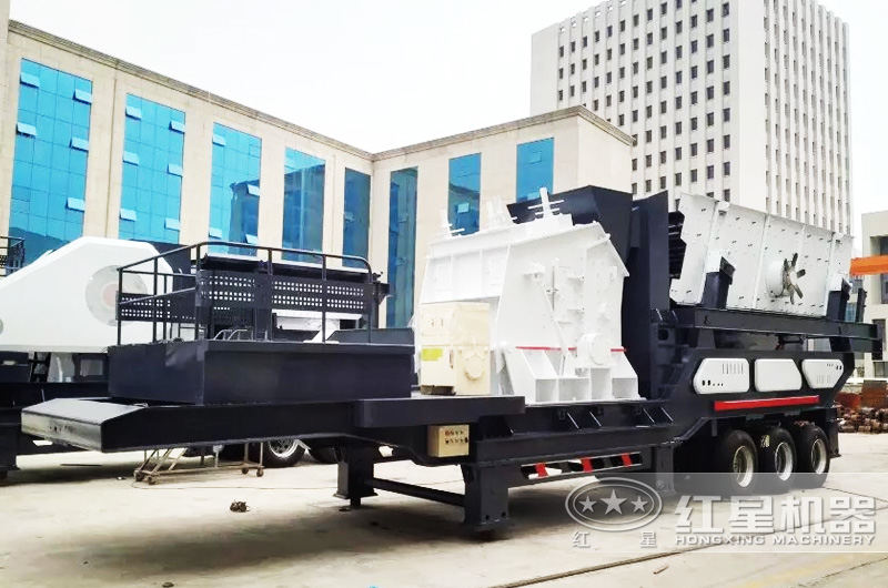 反擊破移動破碎機具有整形效果，粒形好看