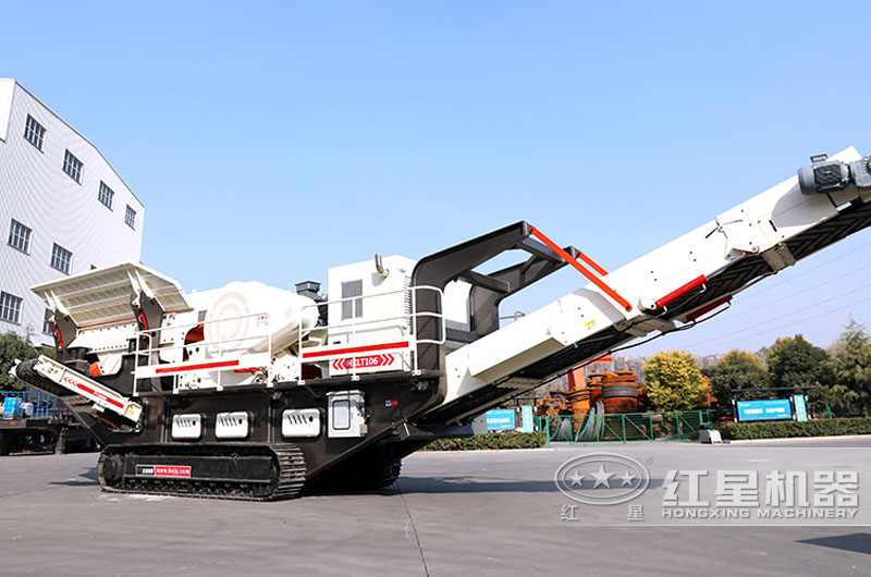 履帶式車載鄂破機(jī)，時產(chǎn)50噸現(xiàn)貨