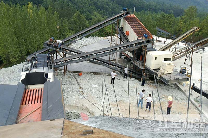 鄂破+圓錐移動:處理大塊高硬度石頭 鄂破+圓錐移動:處理大塊高硬度石頭