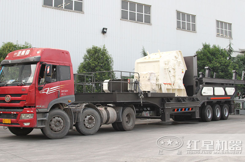 建筑垃圾制砂機(jī)行走自如，直接開往現(xiàn)場